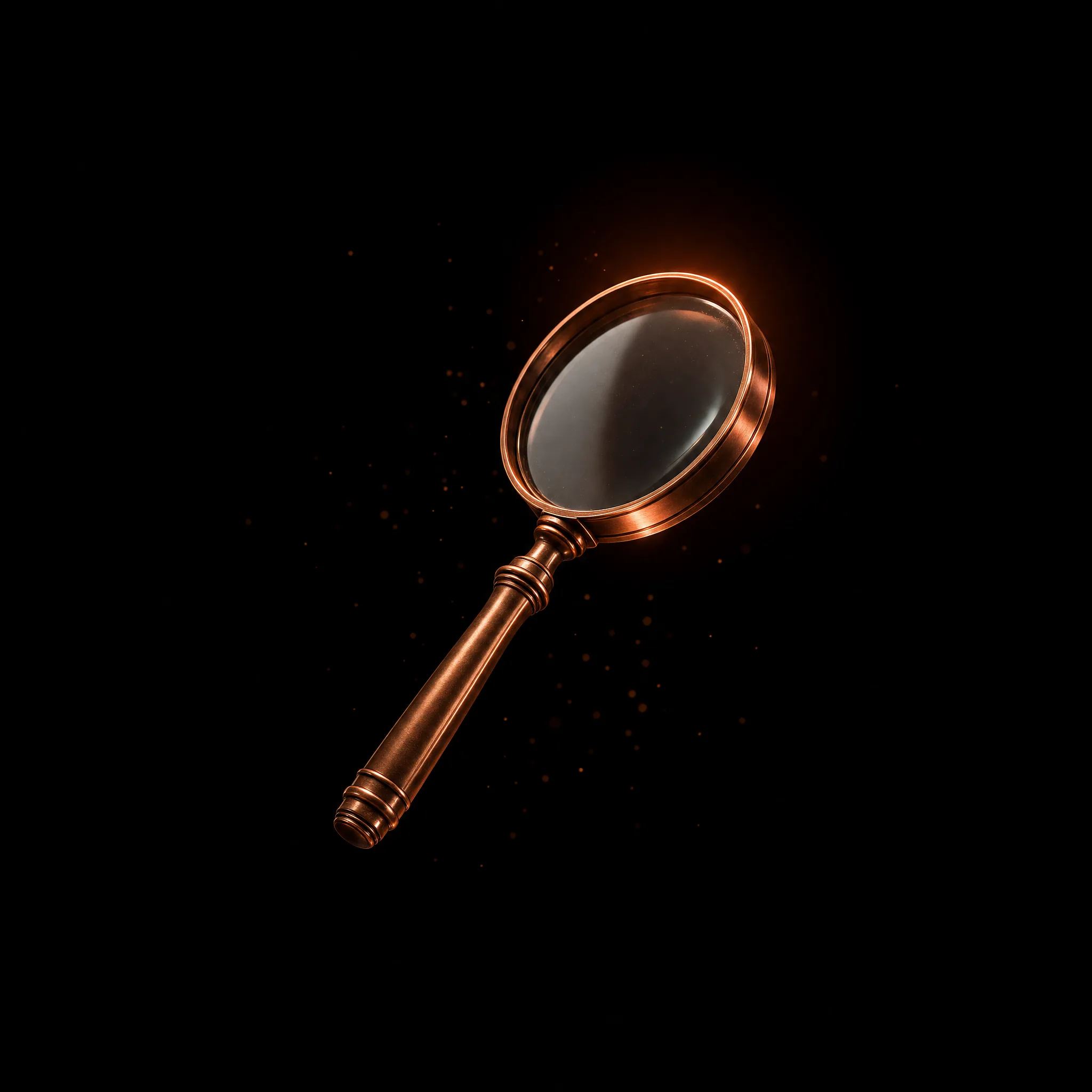 Loupe en cuivre — étape Discover, audit & brief