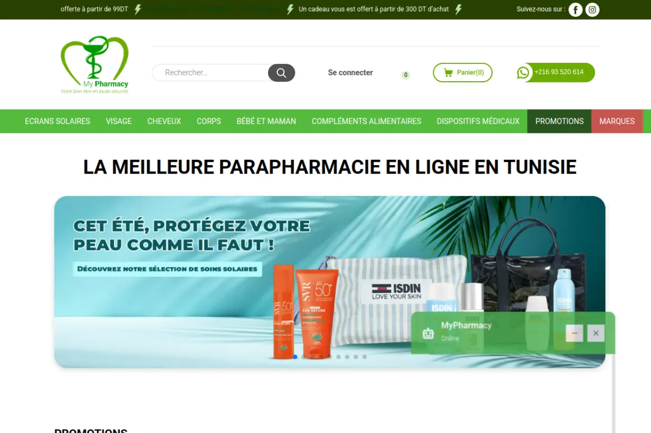 Screenshot — MyPharmacy