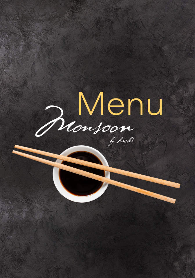 Monsoon’s — Menu Design
